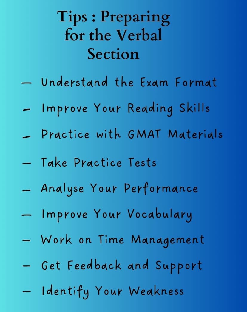 Best Way To Prep For The GMAT Verbal Section