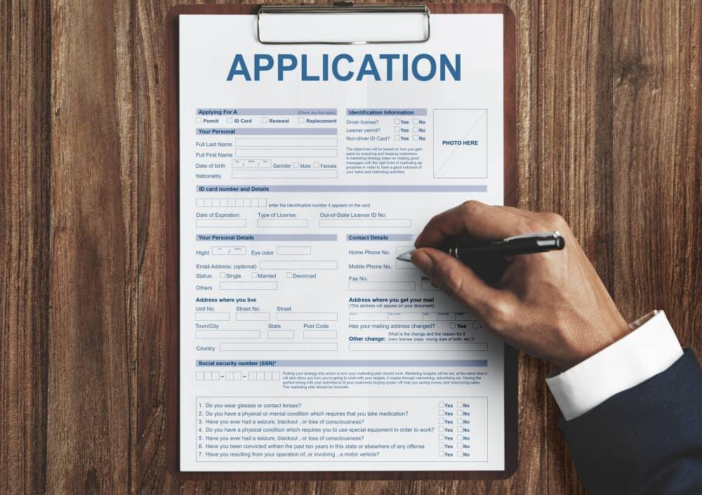 What to Do When Your Application Form Gets Rejected?